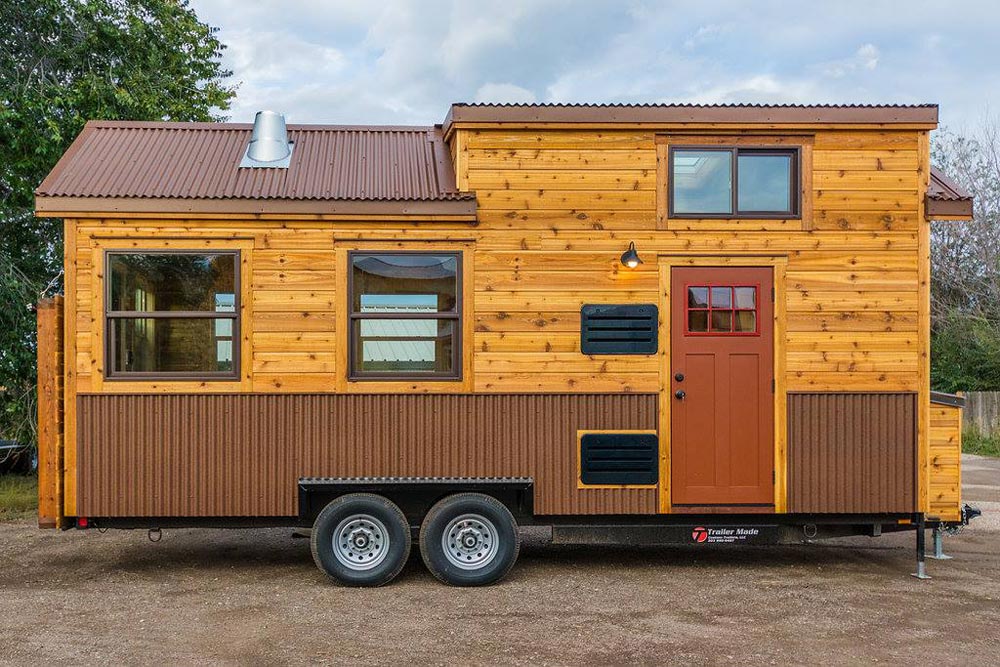 Davis  Off  Grid  Tiny  House  by Mitchcraft Tiny  Homes  Tiny  